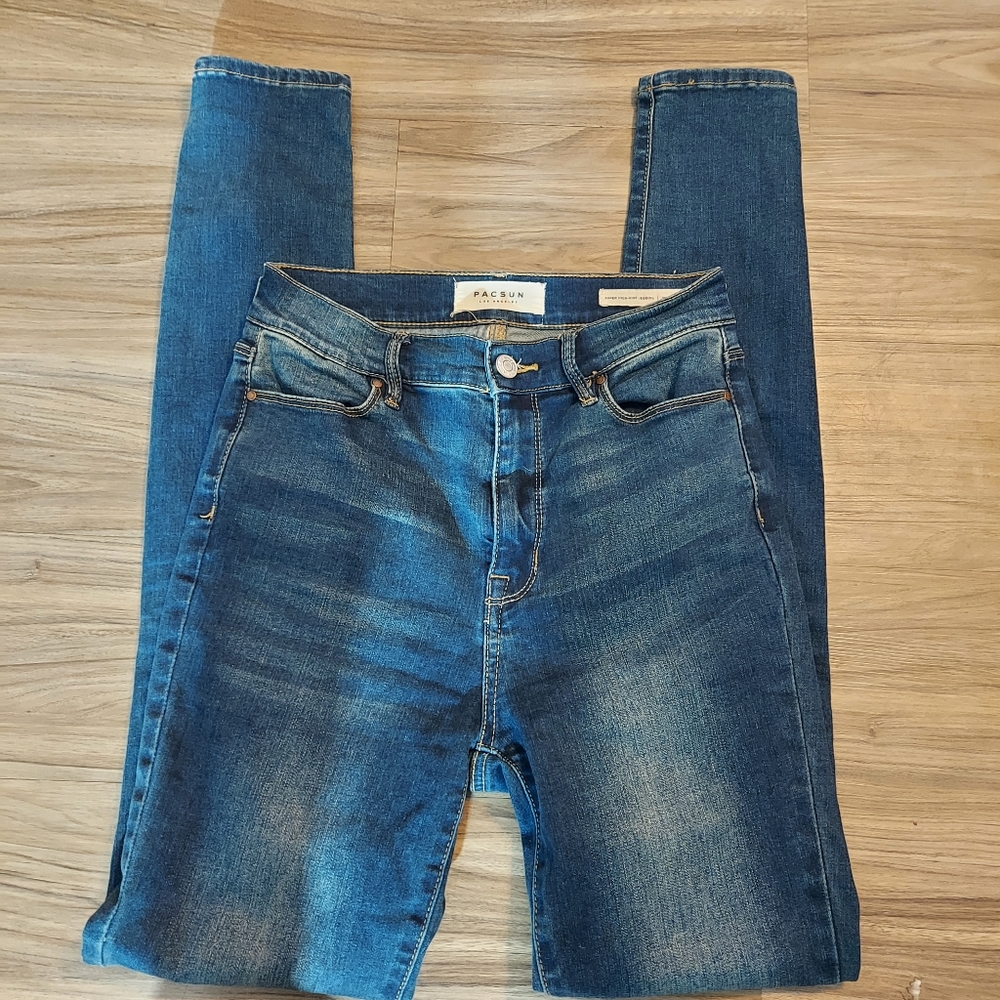 Pacsun super high rise jeggings